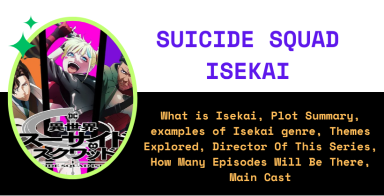 Suicide Squad Isekai: Exploring a Unique Twist in the Genre